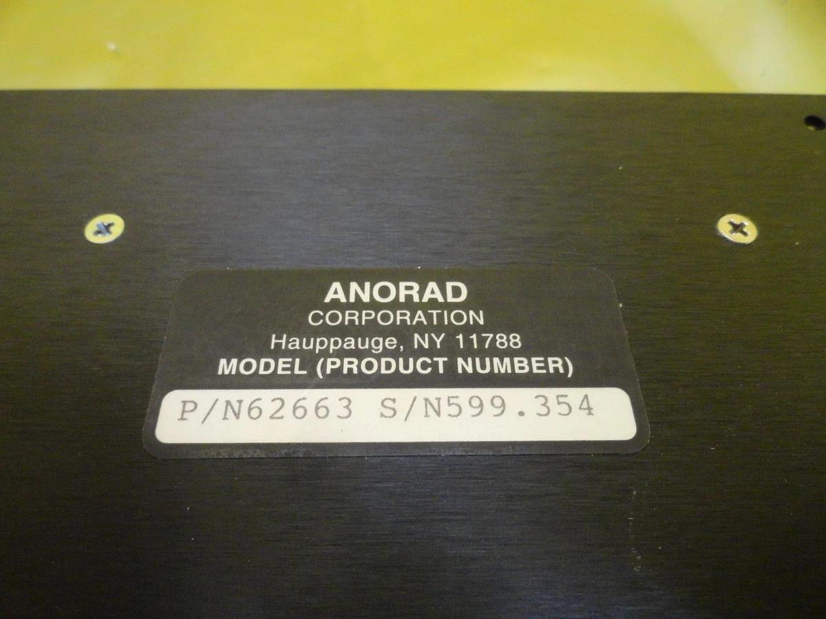 Used Anorad 62663 Servo Amplifier X-Axis PCB Card AMAT Orbot WF 720 Used Working