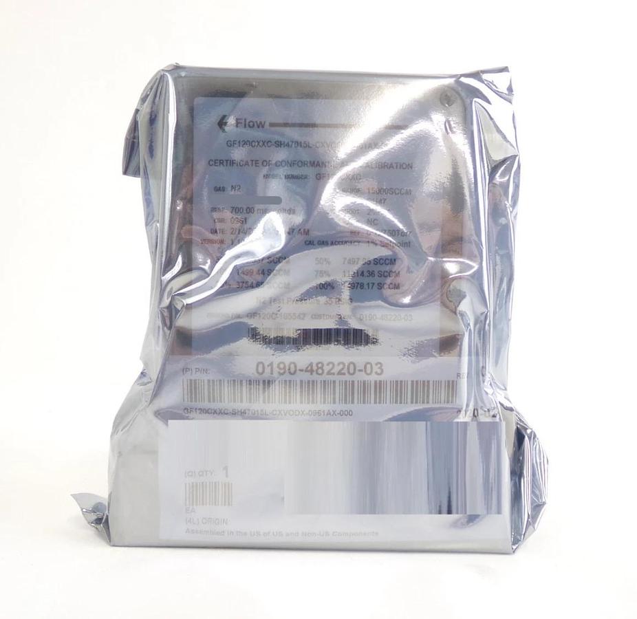 Brooks GF120C-105542 Mass Flow Controller MFC AMAT 0190-48220 Lot of 2 New