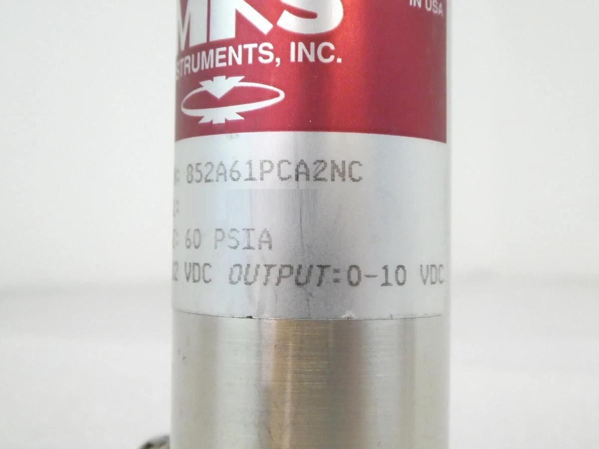 Used MKS Instruments 852A61PCA2NC Pressure Transducer Baratron Lot of 4 Working