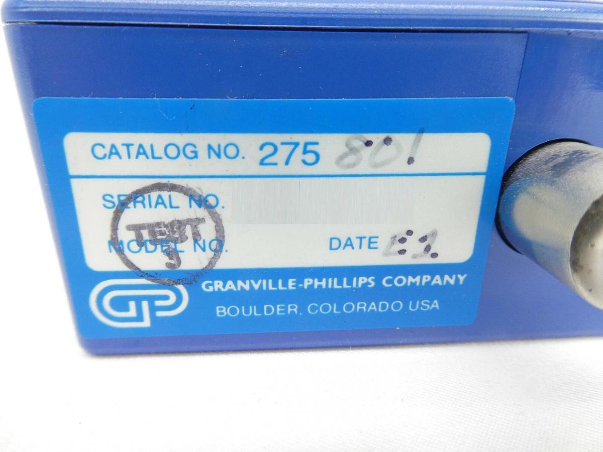 Used Granville-Phillips 275801 Vacuum Gauge 275 Mini-Convectron Working Surplus