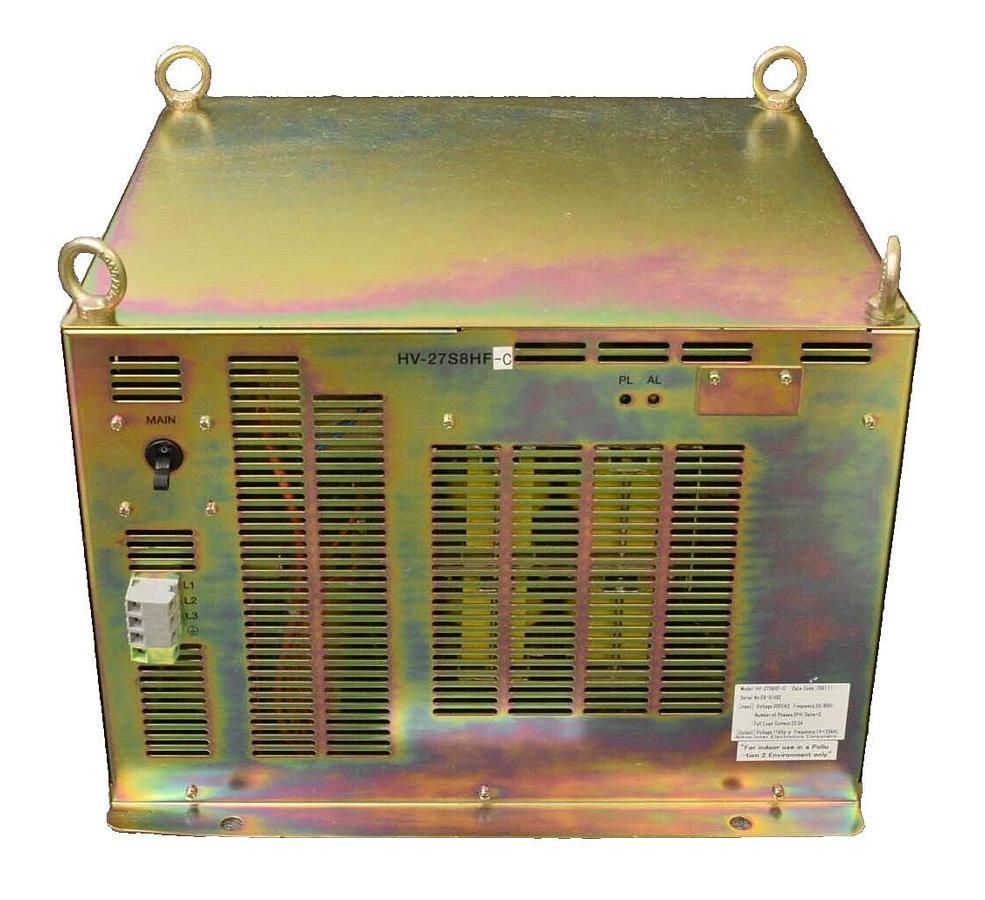 Used Nihon Inter Electronics HV-27S8HF-C Power Supply Working Surplus