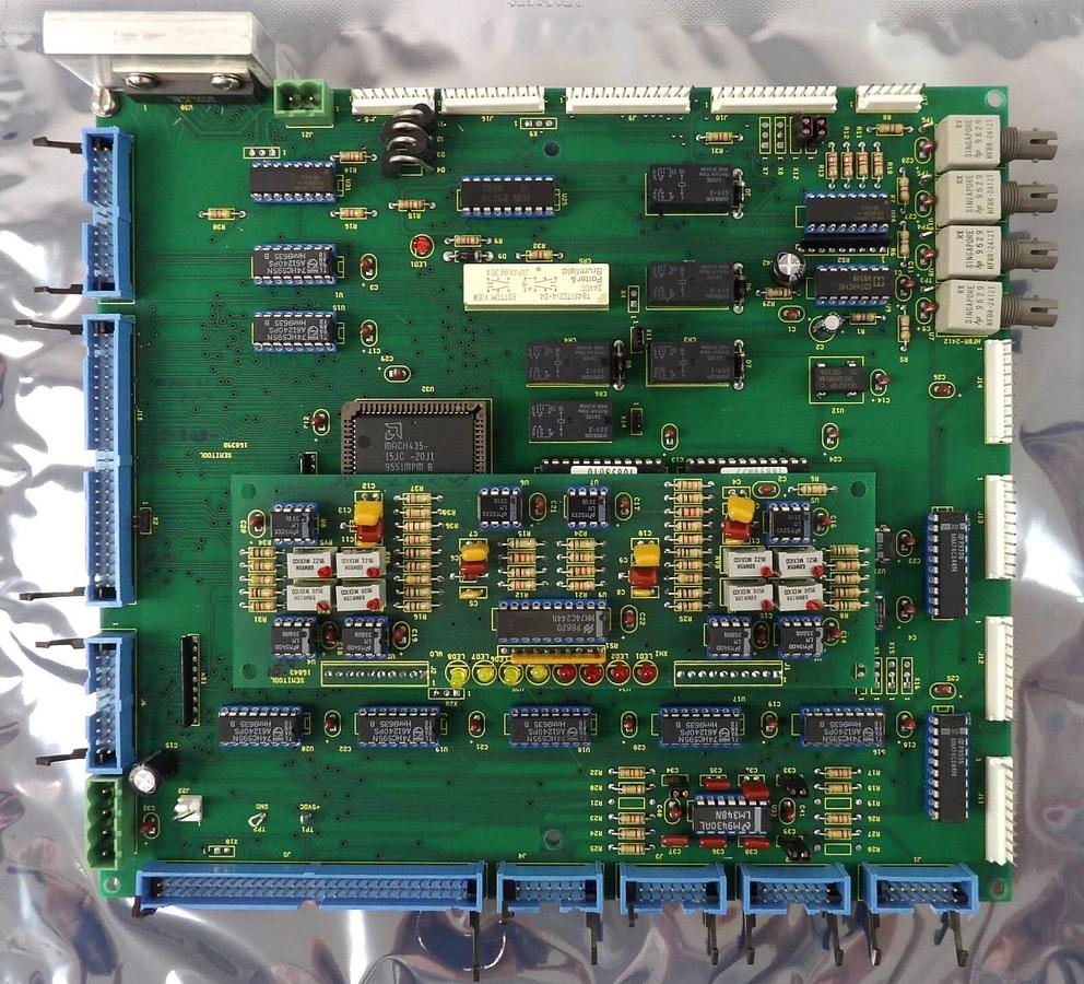 Used Semitool 16839 Robot Quad Speed Limit Circuit PCB Board 16843 Working Surplus