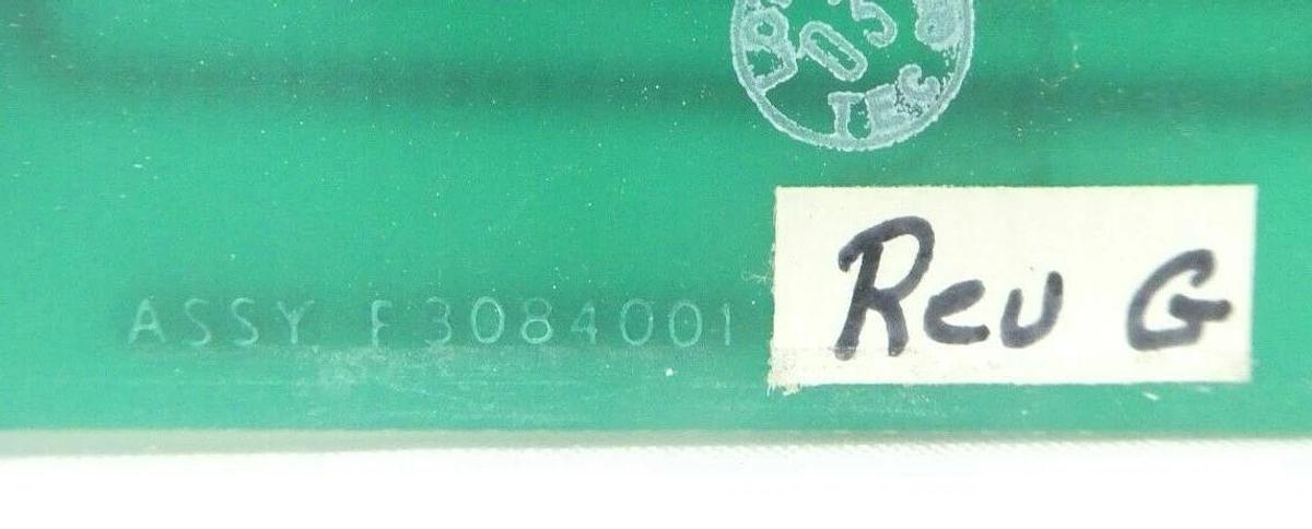 Used Varian Semiconductor VSEA F3084001 Gas Leak Control PCB Card Rev. G Working