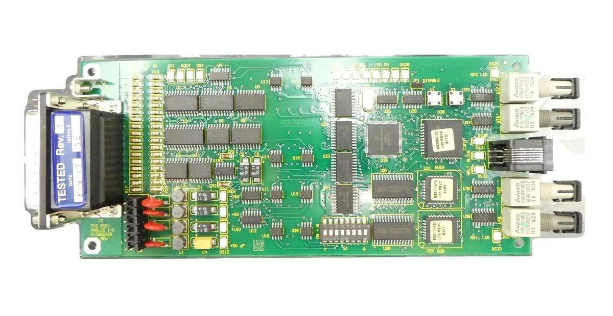 Used Varian Semiconductor Equipment E15002460 Analog I/O PCB Working Surplus