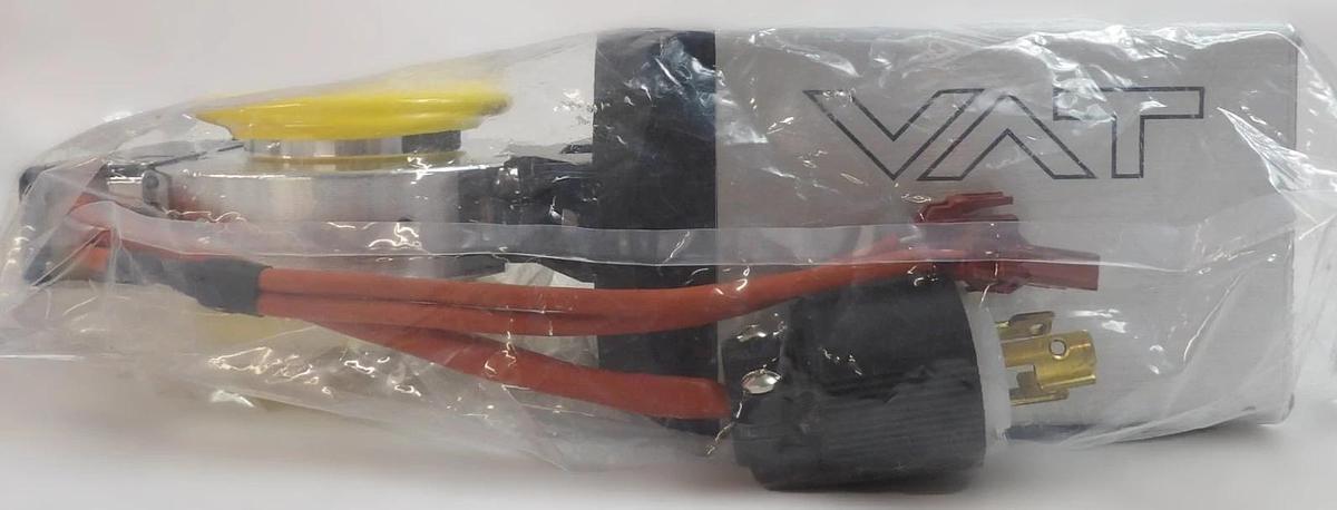 Used VAT 61234-KAGQ-BFT1 Butterfly Control Valve Series 612 Lot of 2 Working