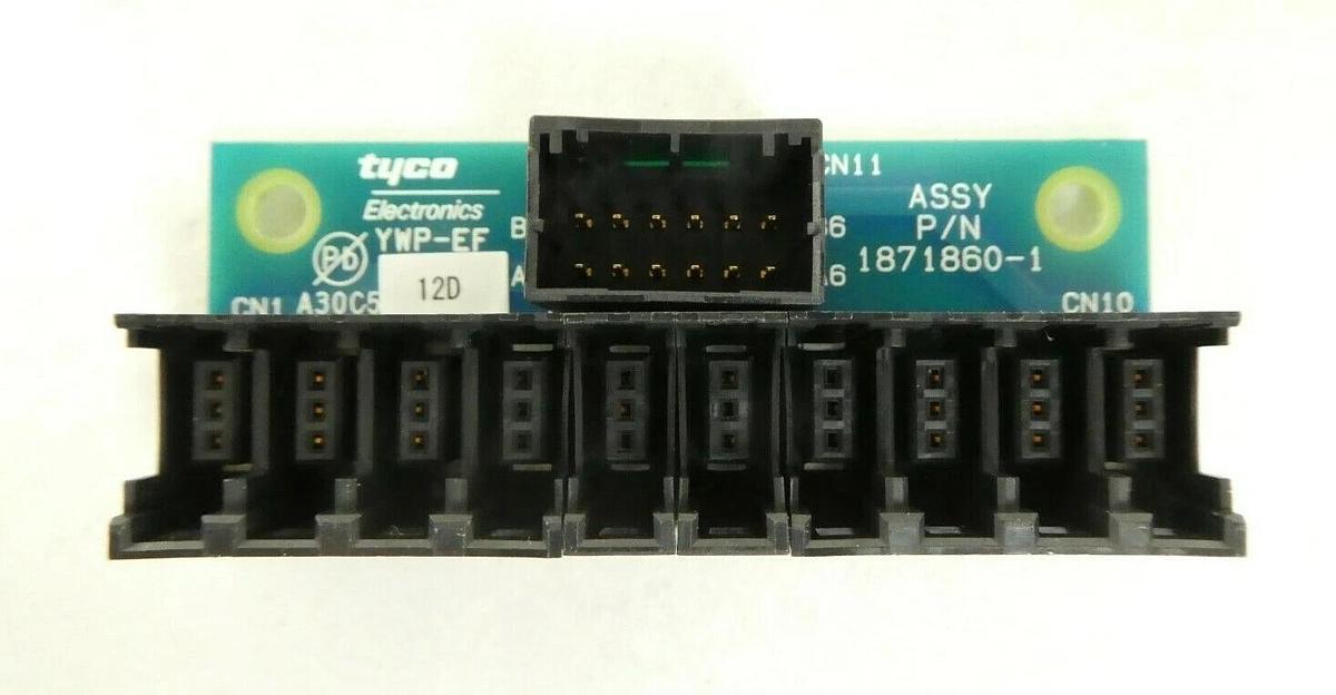 Used Tyco Electronics 1871860-1 Interface PCB YWP-EF Lot of 2 Rudolph 300mm F30 Spare