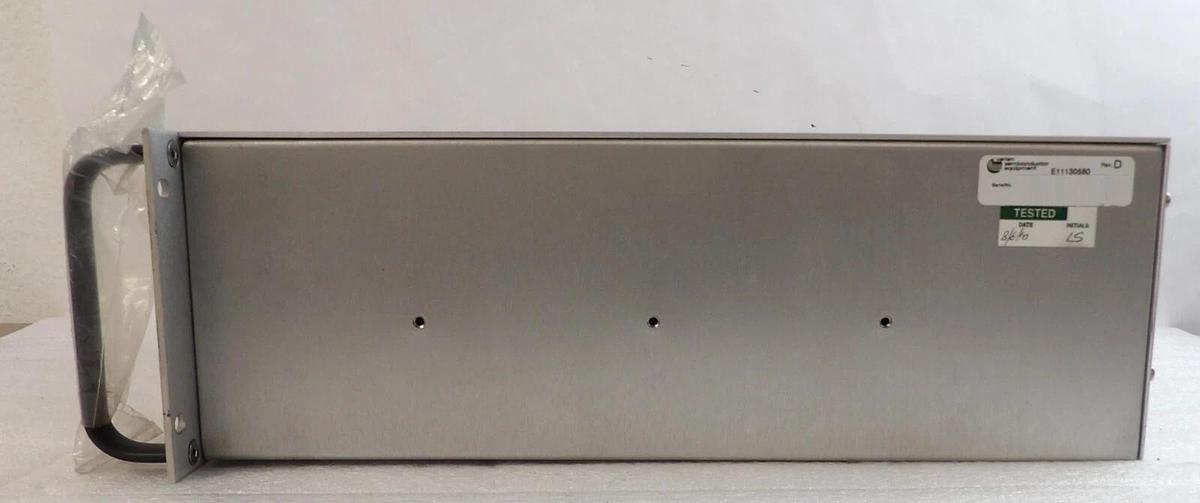Used Varian Semiconductor E11130580 Gas Box Power Distribution Working Surplus