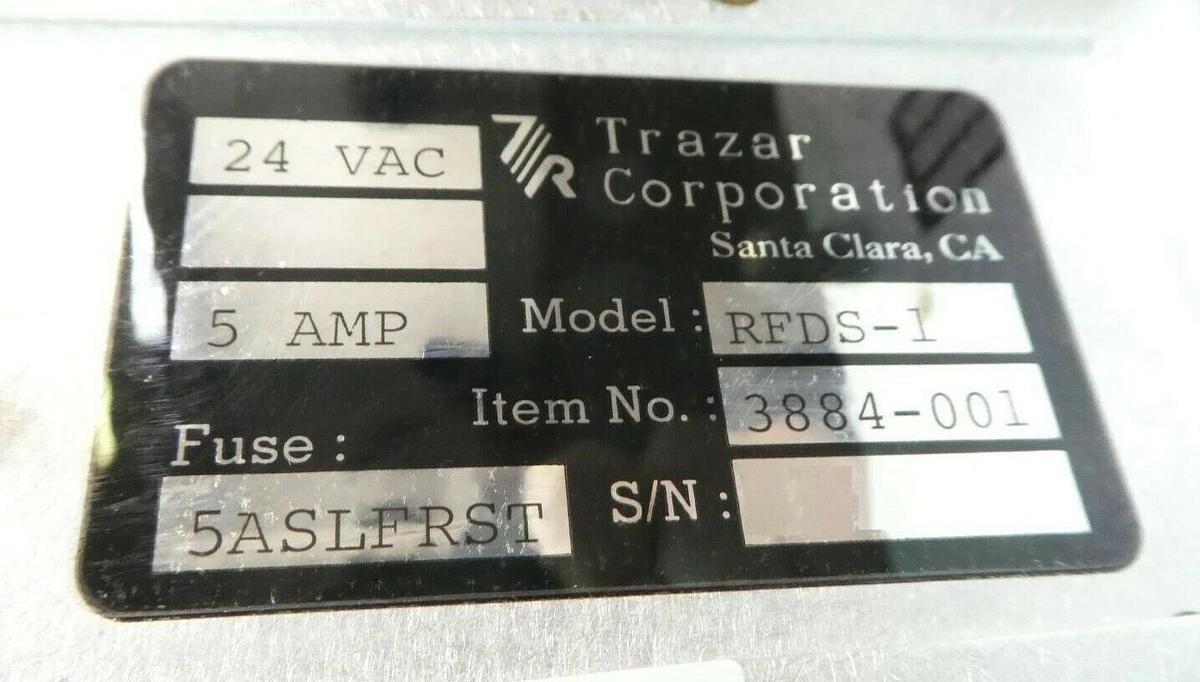 Used Trazar 3884-001 RF Match Network RFDS-1 Mattson 553-07491-00 Working Surplus