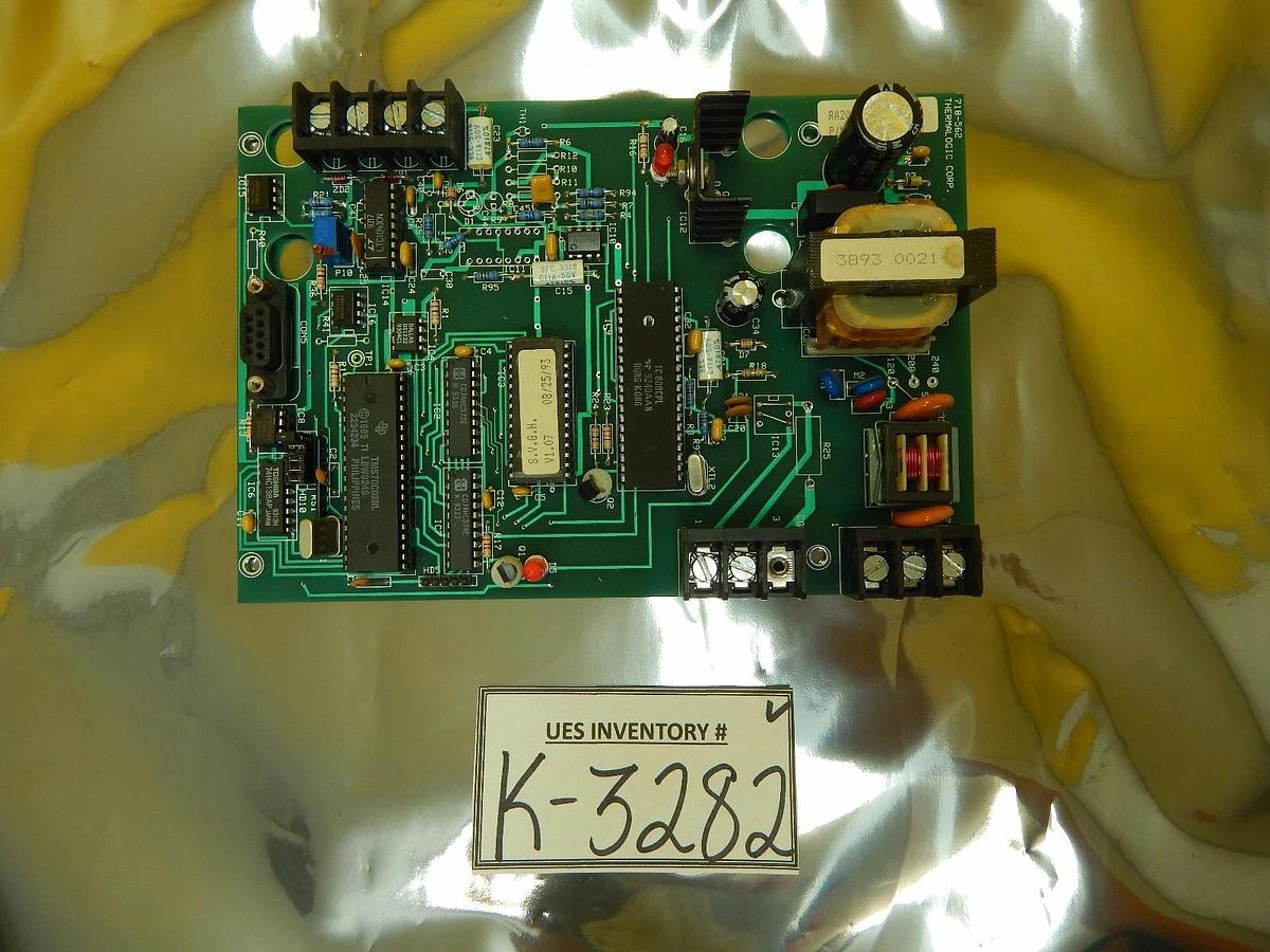 Used Thermalogic 718-562 Fluid Temperature Station Board PCB SVG 121-188 Used