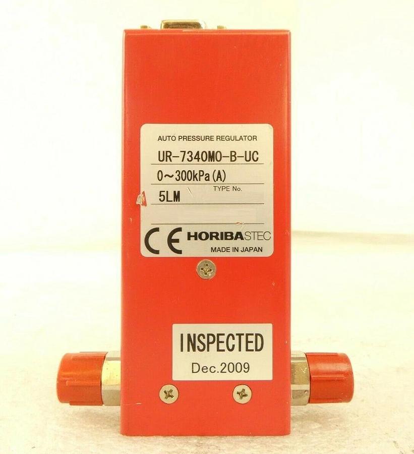 Used Horiba STEC UR-7340M0-B-UC Auto Pressure Regulator UR-7340B Lot of 6 Working