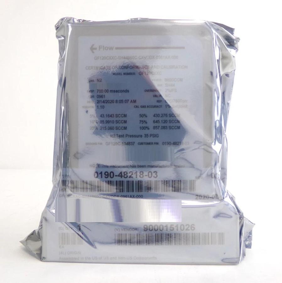 Brooks GF120C-104837 Mass Flow Controller MFC AMAT 0190-48218 Lot of 3 New