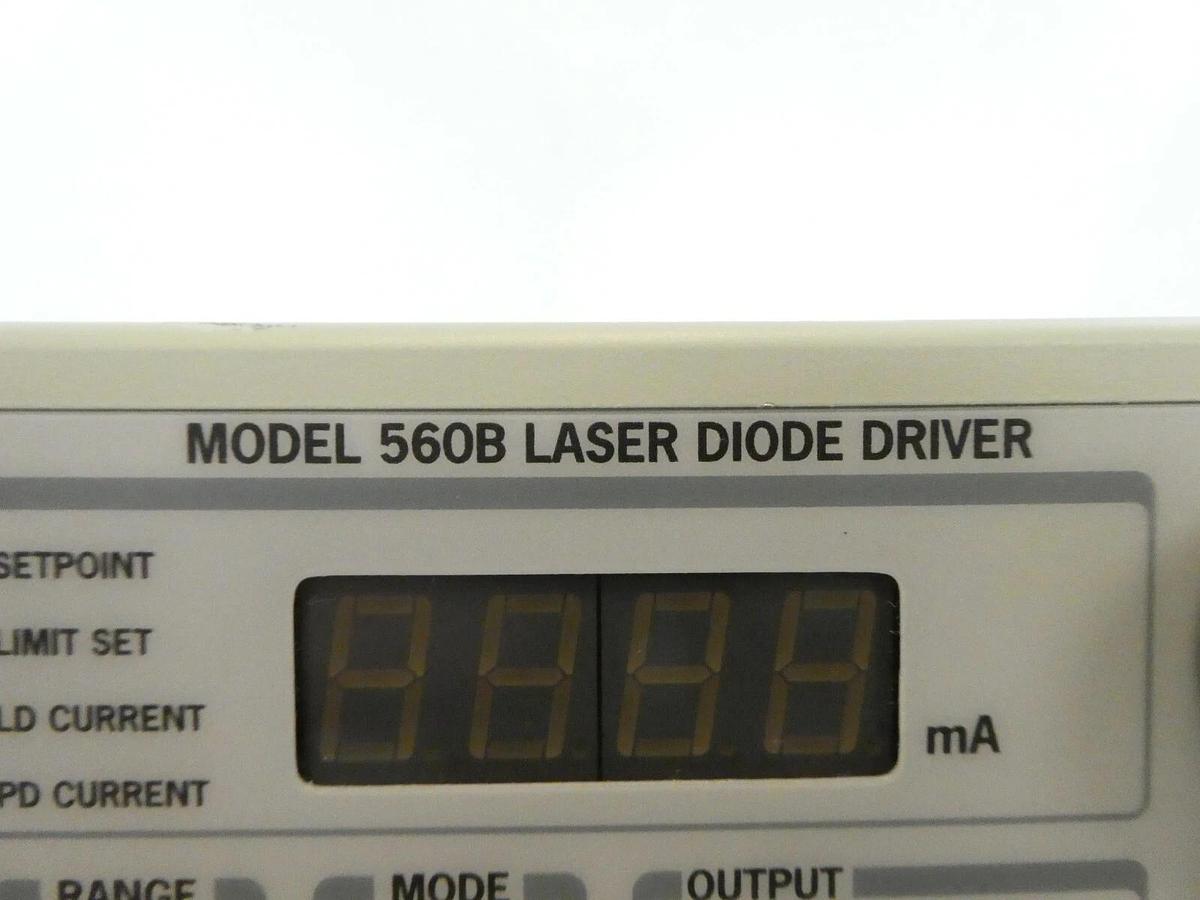 Used Newport Model 560B Laser Diode Driver No Key Working Surplus