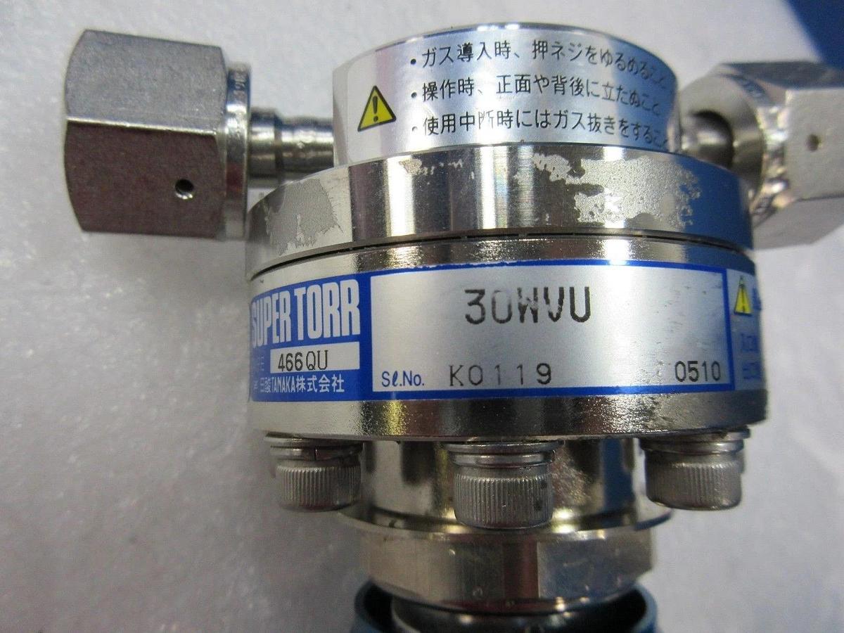 Used Nissan Tanaka 30WVU Super Torr Manual Regulator Valve 466QU Lot of 3 used works