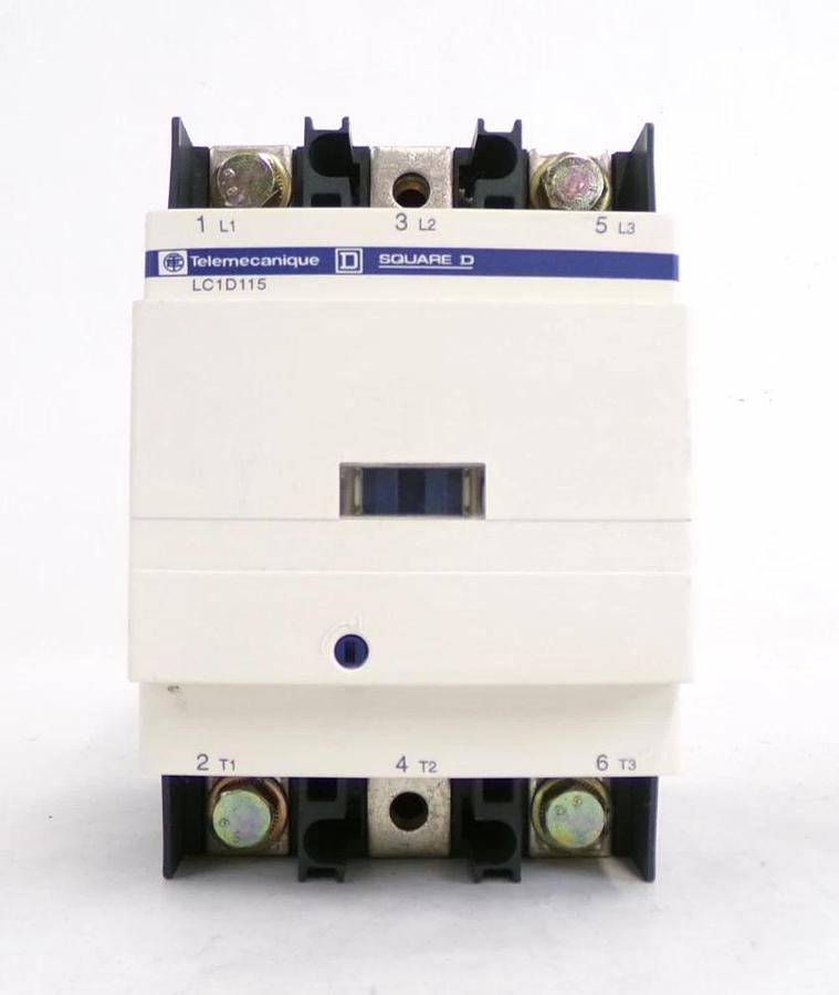 Used Telemecanique LC1D115 Contactor LC1 Square D Lot of 3 Working