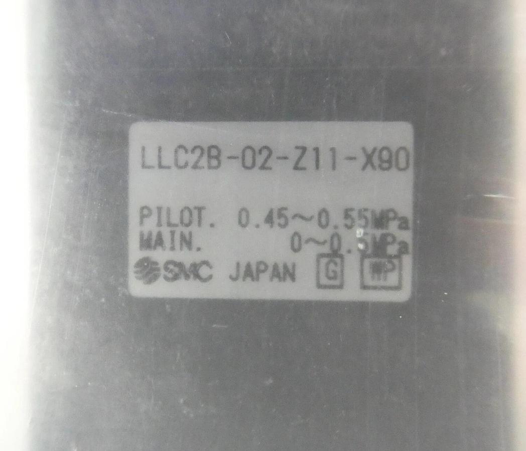 SMC LLC2B-02-Z11-X90 High Purity Chemical Valve Reseller Lot of 2 New Surplus