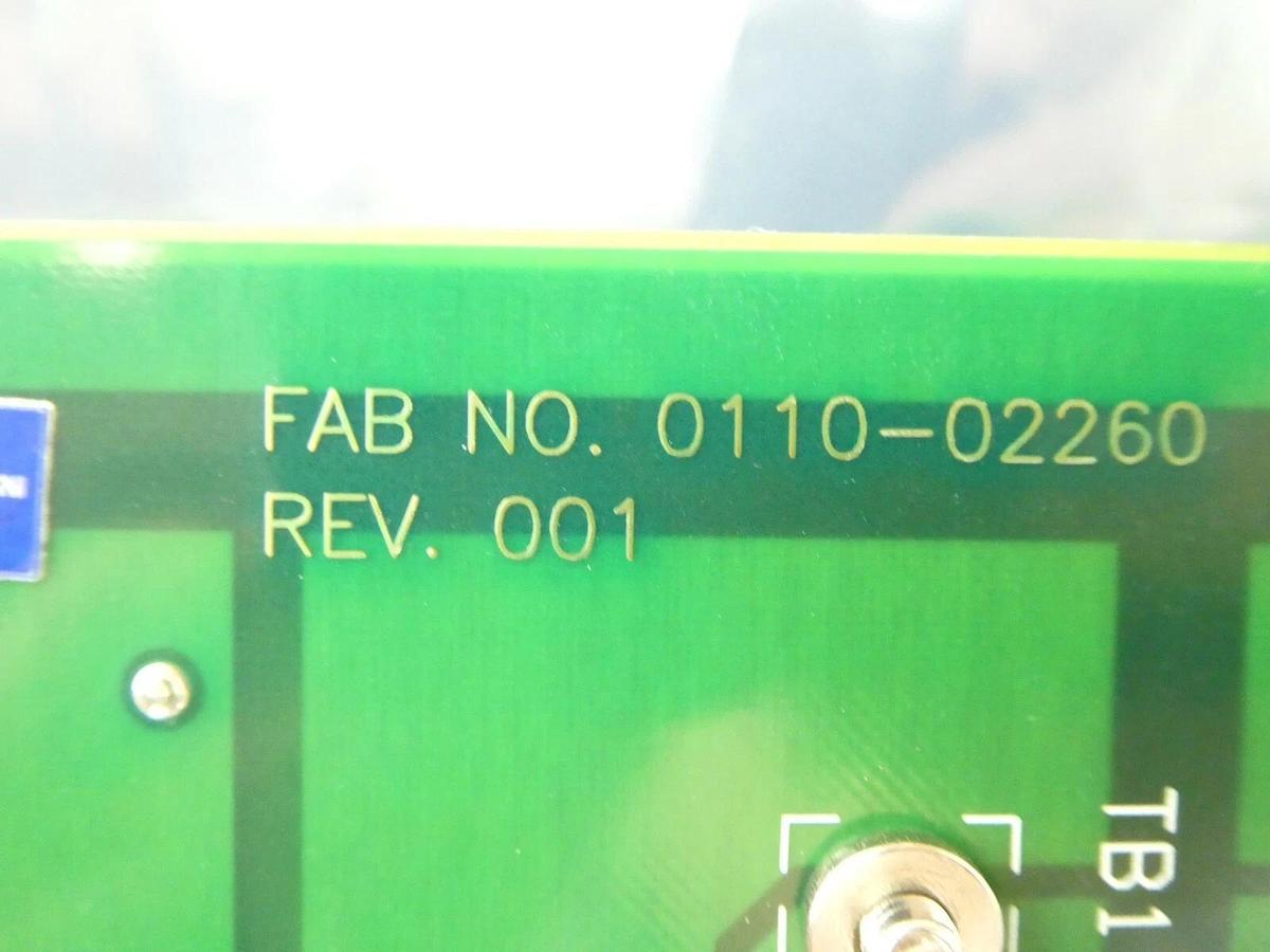 Used AMAT Applied Materials 0100-02260 Electronic Tower Backplane PCB Endura 2 Spare