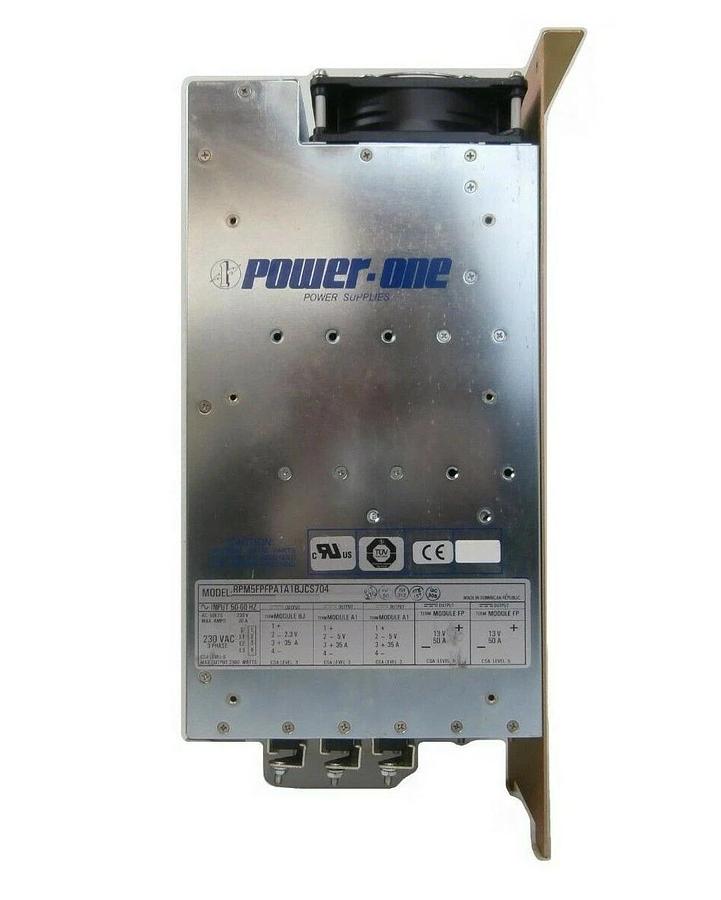Used Power-One RPM5FPFPA1A1BJCS704 Power Supply 2500W Schlumberger 97171047 Working