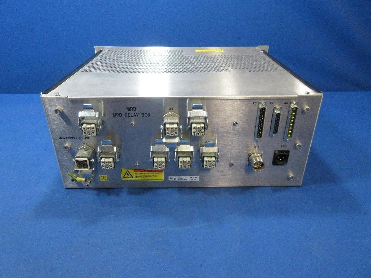 Used ASML 4022.636.27442 MPD Relay Box ASML Dual Stepper Scan Used Working