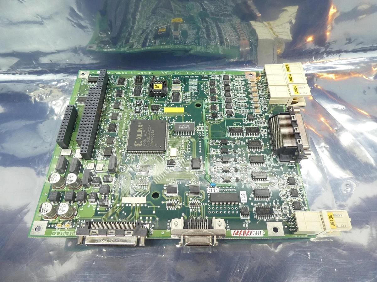 Used Nikon 4S008-164-Ⓓ I/O PCB PRE2 I/O-3 NSR System Copper Exposed Working