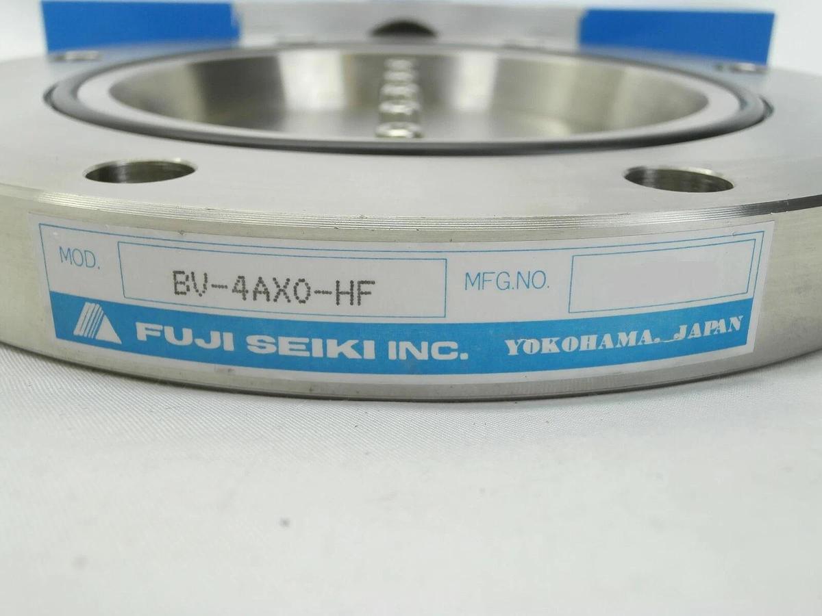 Used Fuji Seiki BV-4AX0-HF Pneumatic Throttle Valve Working Surplus