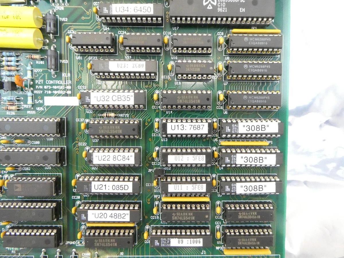 Used KLA-Tencor 073-404581-00 PZT Controller PCB Card 710-404582-00 5100 Working