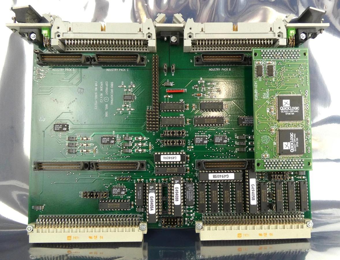 Used Greenspring Computers VIP616 Rev C2 Industry Pack PCB Card Working Surplus