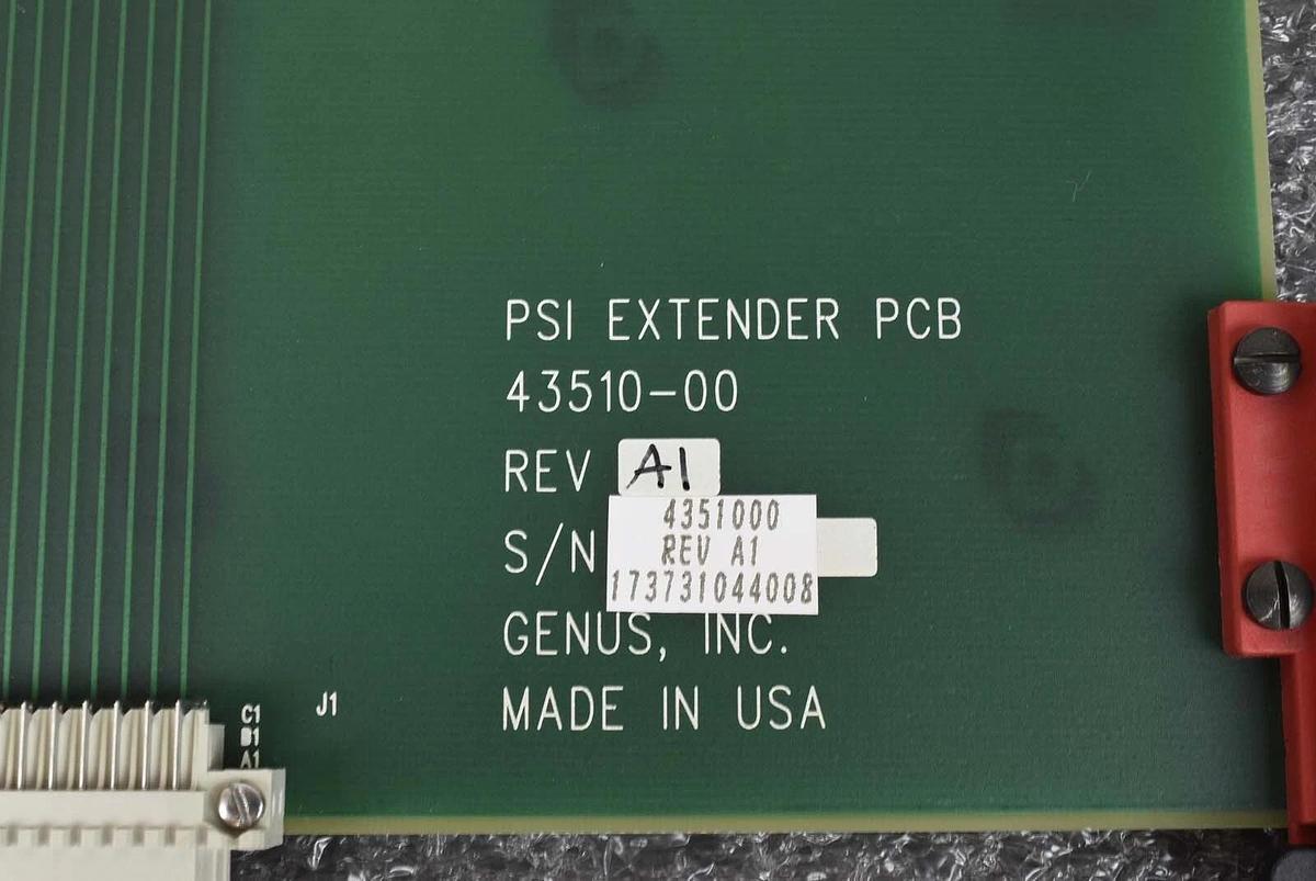 Used Genus 43510-00 PCB PSI Extender