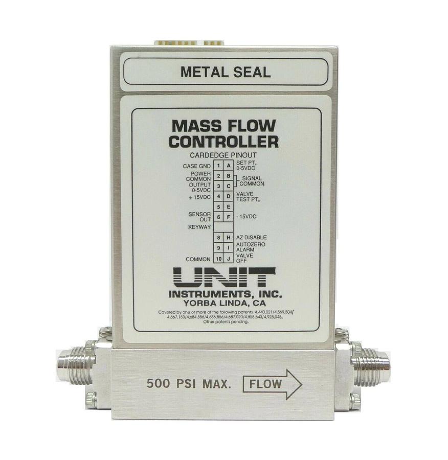 Used UNIT Instruments UFC-8160 Mass Flow Controller MFC 10 SLM O2 Working Spare