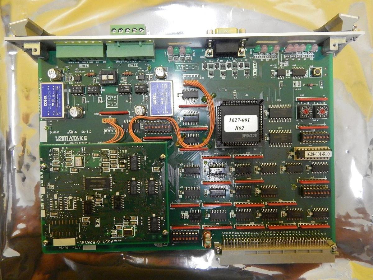 Used Yamatake SAB10-C4V12 YVME-IF Interface SDS VME Card PCB 81526535-001-03 Used
