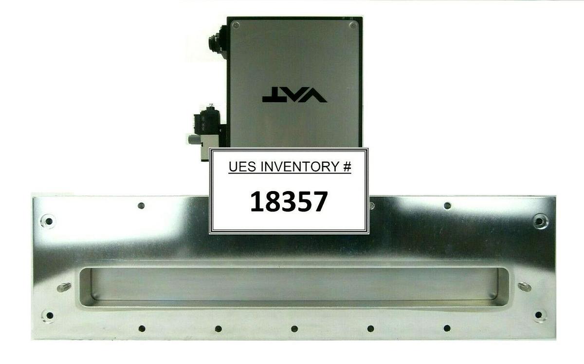 Used VAT 0200X-CA44 Pneumatic Slit Valve Unmarked Plasma-Therm Clusterlock Spare