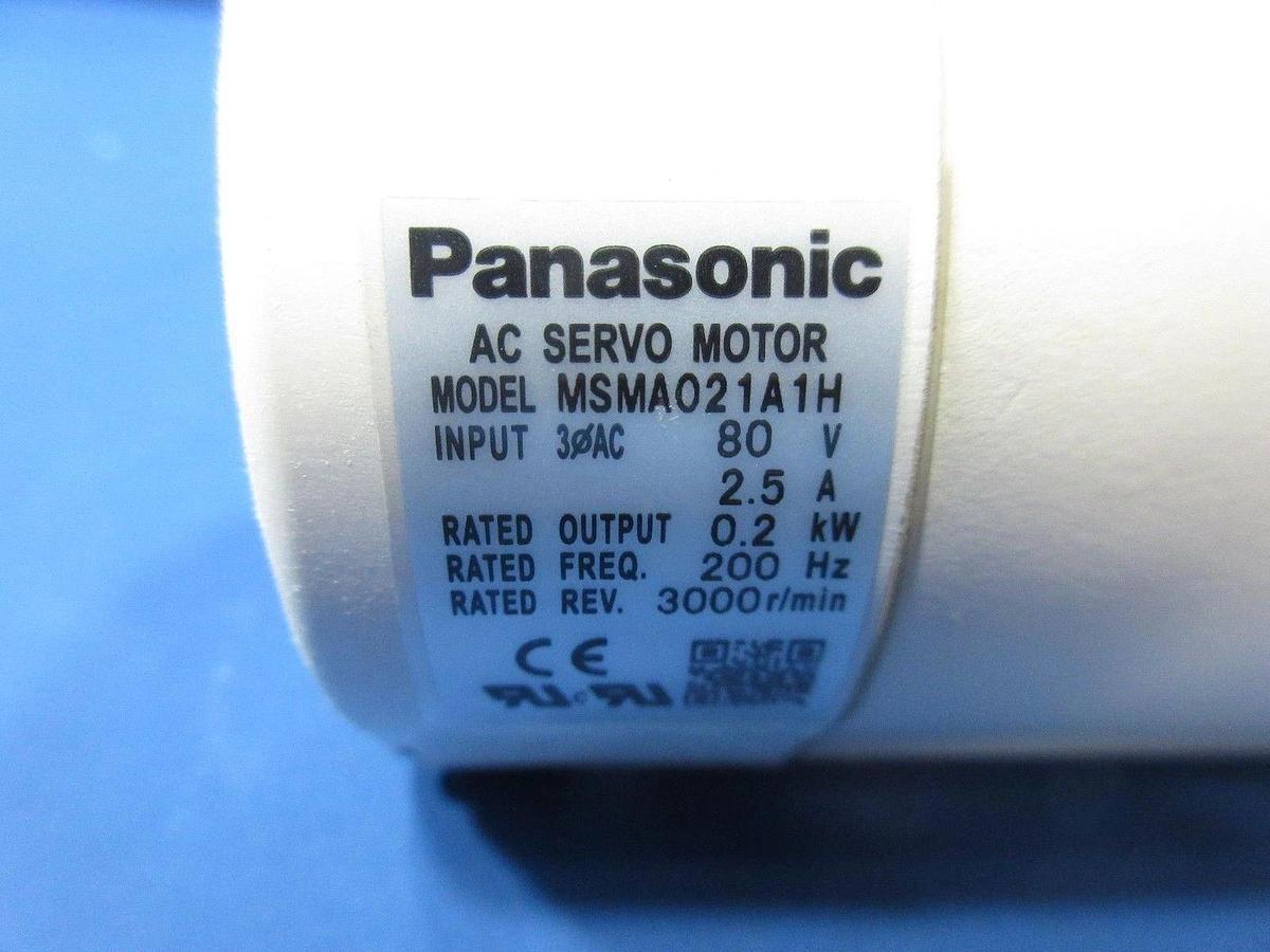 Used Panasonic MSMA021A1H AC Servo Motor Rail Kokusai Zestone DD-1203V Used Working