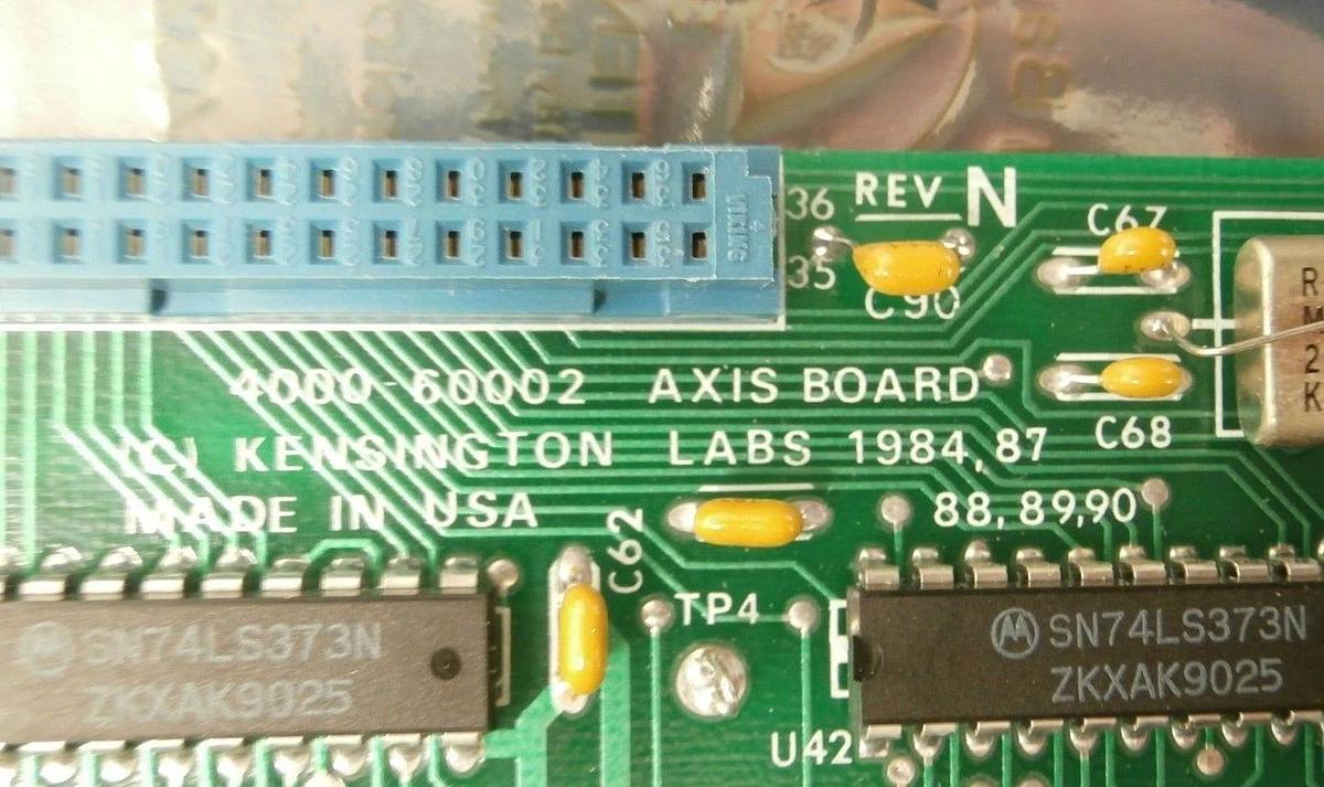 Used Kensington Laboratories 4000-60002 Z-Axis Board PCB Card 4000-60063-00 v9.40 VZ