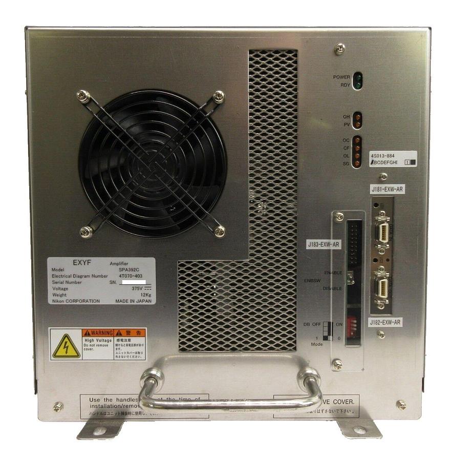 Used Nikon 4T070-403 EXYF Amplifier Module SPA392C 4S013-884 NSR Series Working