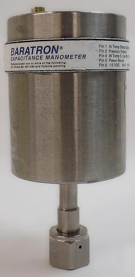 Used MKS Instruments 627B-23184 Baratron Pressure Transducer Working Surplus