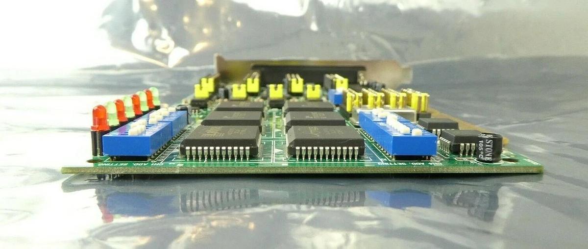 Used Advantech PCL-746+ 4-Port Communications PCB Card RS-232/422/485 ASM Working