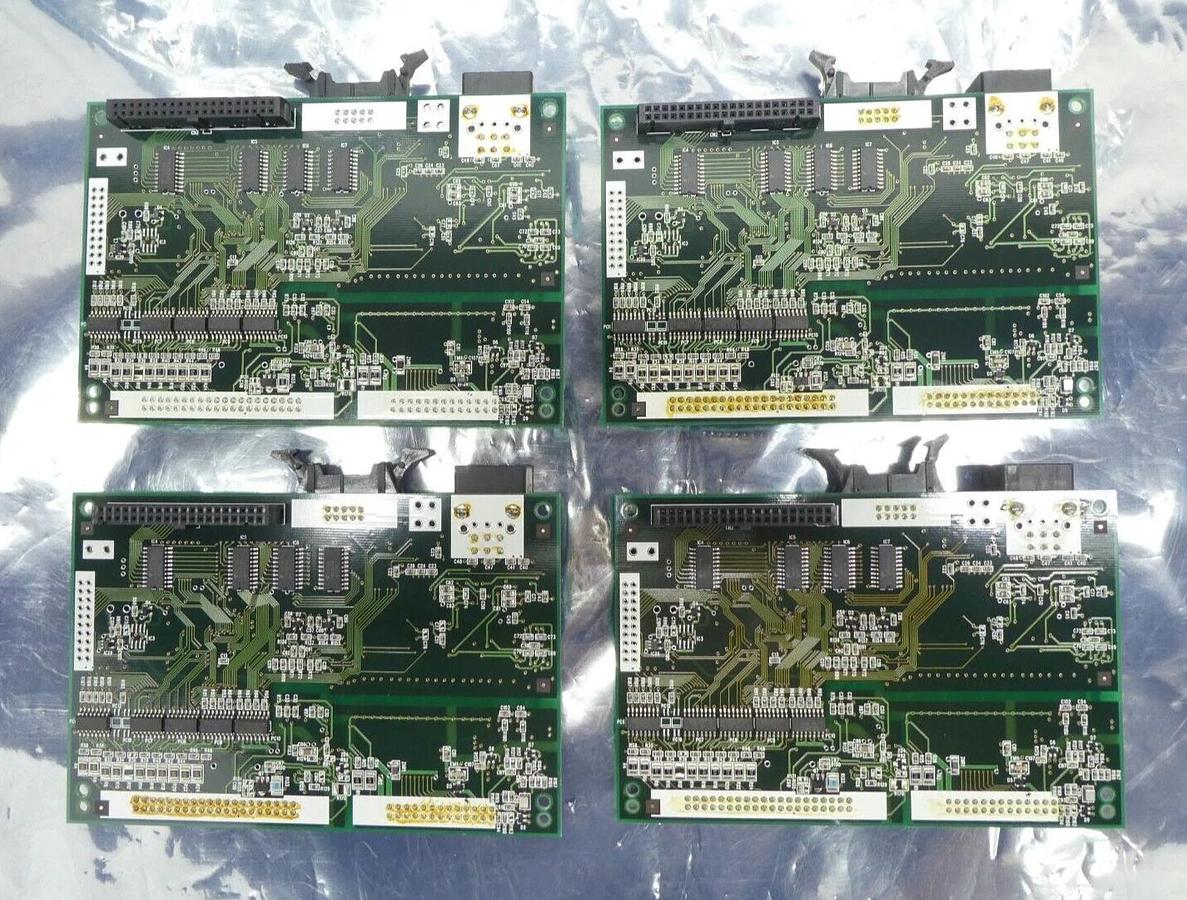 Used SMC P49822037 Thermo Chiller Display Panel Interface PCB Lot of 4 Working Spare