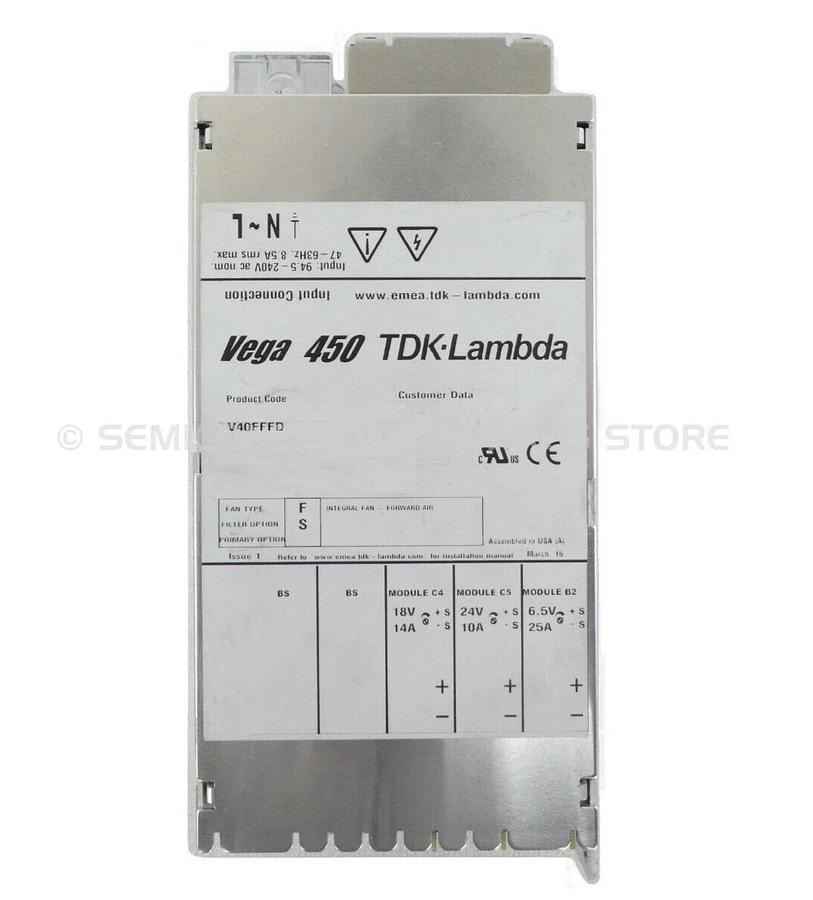 Used TDK-Lambda V40FFFD Spectrometer Power Supply Vega 450 AB Sciex Working