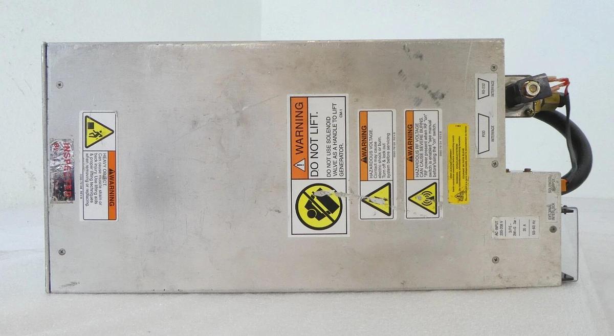 Used SPECTRUM B-3013 MKS Instruments 3013-08 RF Generator 1001354 Untested Surplus