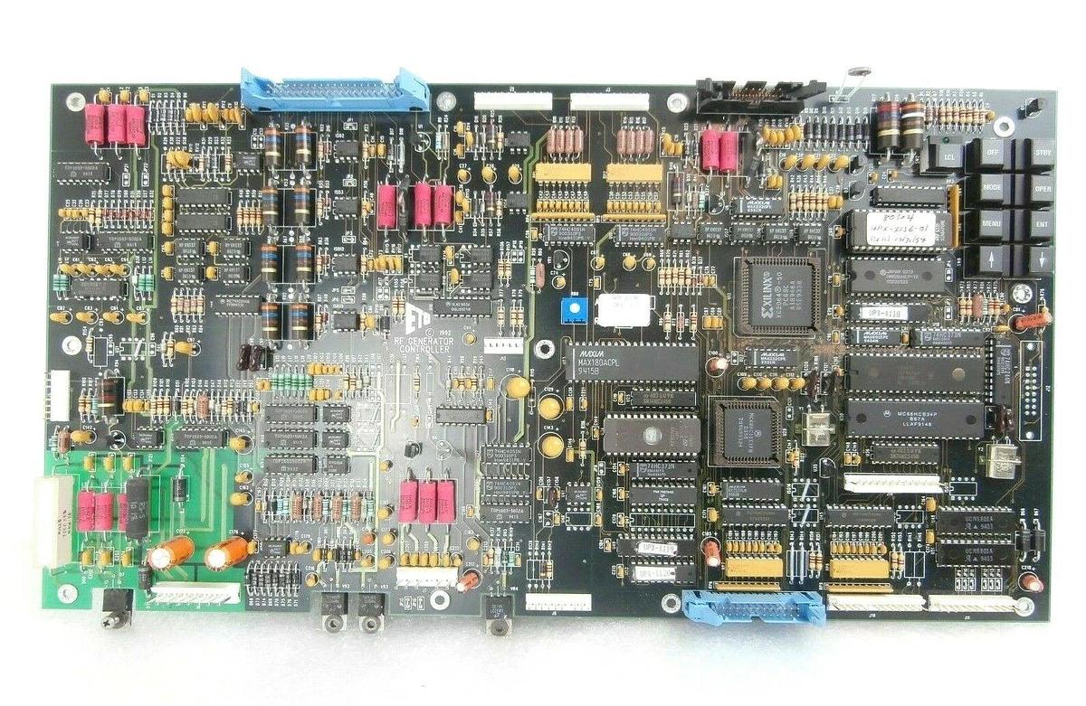 Used ETO Ehrhorn Technological Operations ABX-X228 RF Generator Controller PCB Rev 13