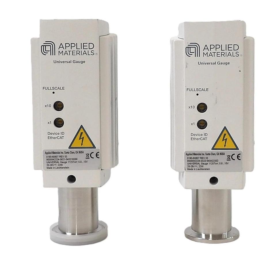 Used AMAT Applied Materials 0190-60607 Universal Gauge Lot of 2 Working