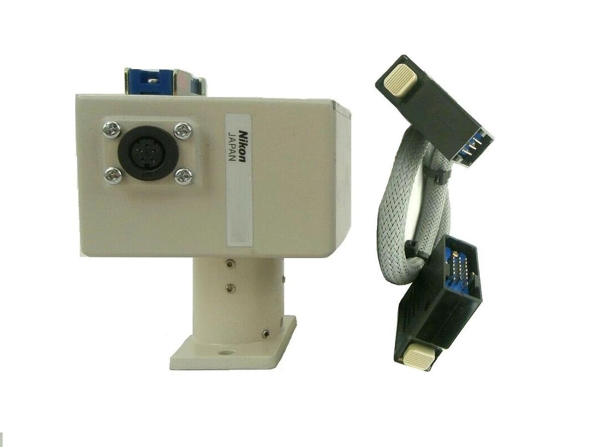 Used Nikon Microscope Optical Sensor Assembly with Cable 2S700-320 OPTISTATION 3 Used