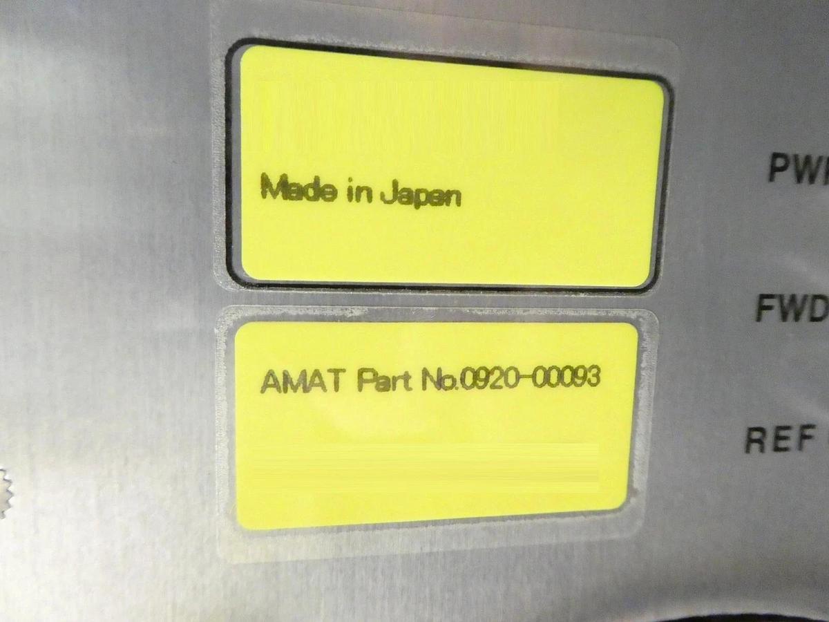 Used ADTEC Plasma Technology AX-3000III RF Plasma Generator AMAT 0920-00093 Surplus
