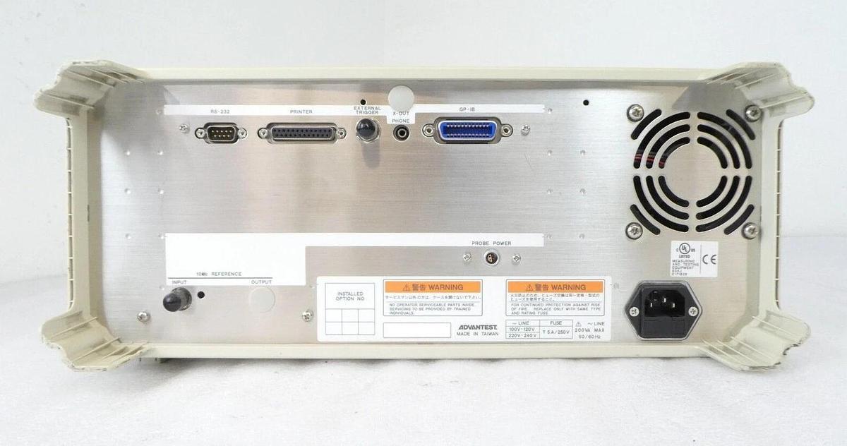 Used Advantest R3131A Spectrum Analyzer 9kHz-3GHz Surplus Spare