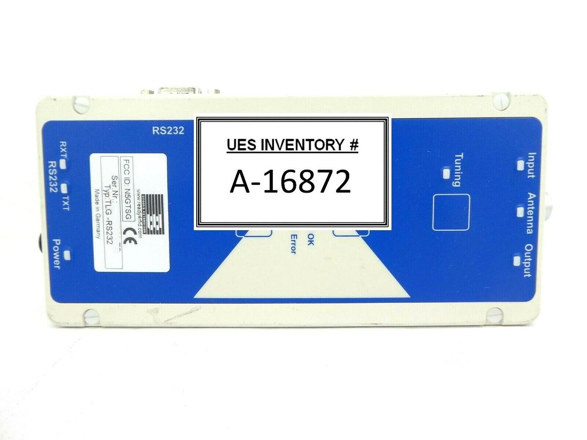 Used Brooks Automation TLG-I2-AMAT-R1 Transponder Reader ASC-I1 TLG-RS232 Working
