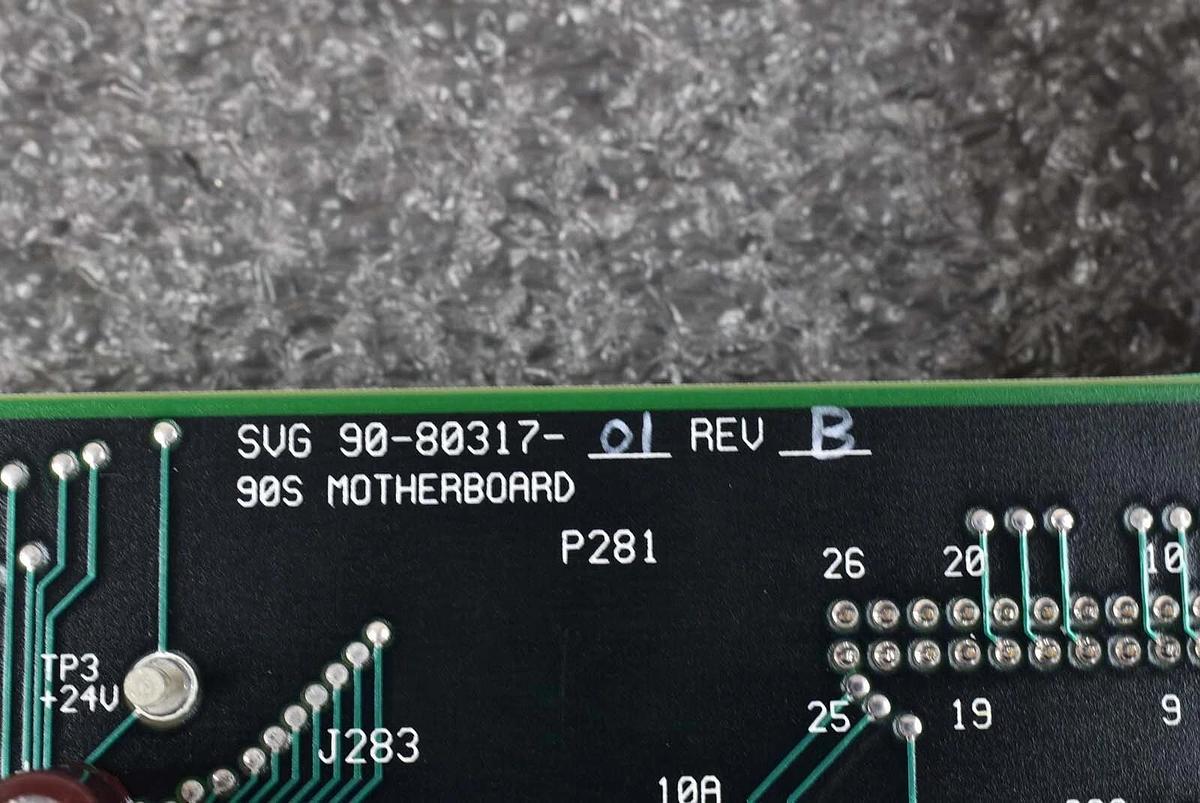 Used SVG 90-80317-01 PCB 90S Motherboard P281