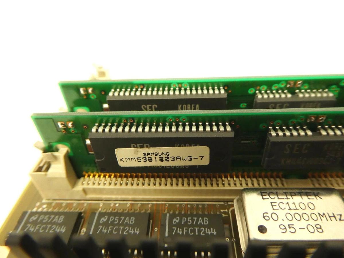 Used Texas Microsystems 22487 Greyhound 1 SBC Single Board Computer PCB Card SVG 90S