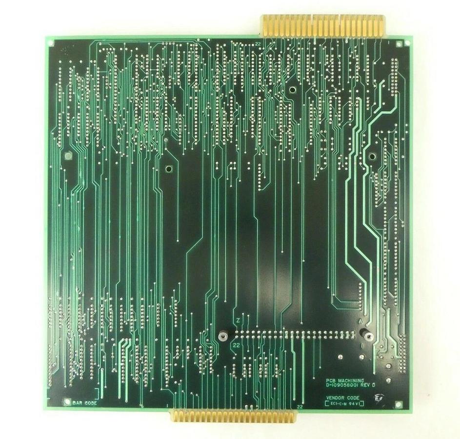 Used Varian D-109057001 Dose Processor Display/Control PCB Card E62007001 Working