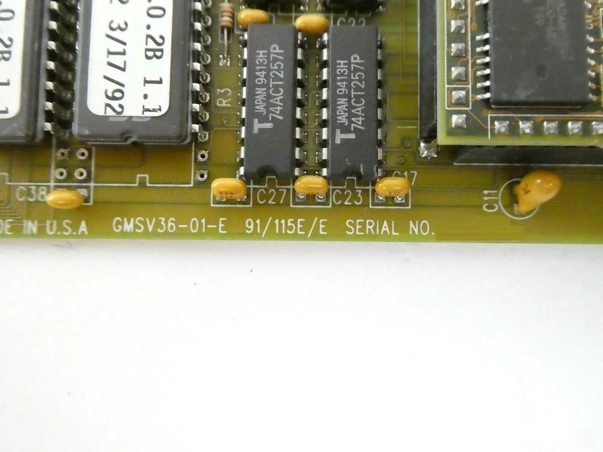 Used General Microsystems GMSV36-01-E SBC VME Computer PCB Card AMAT 0190-40086 Spare