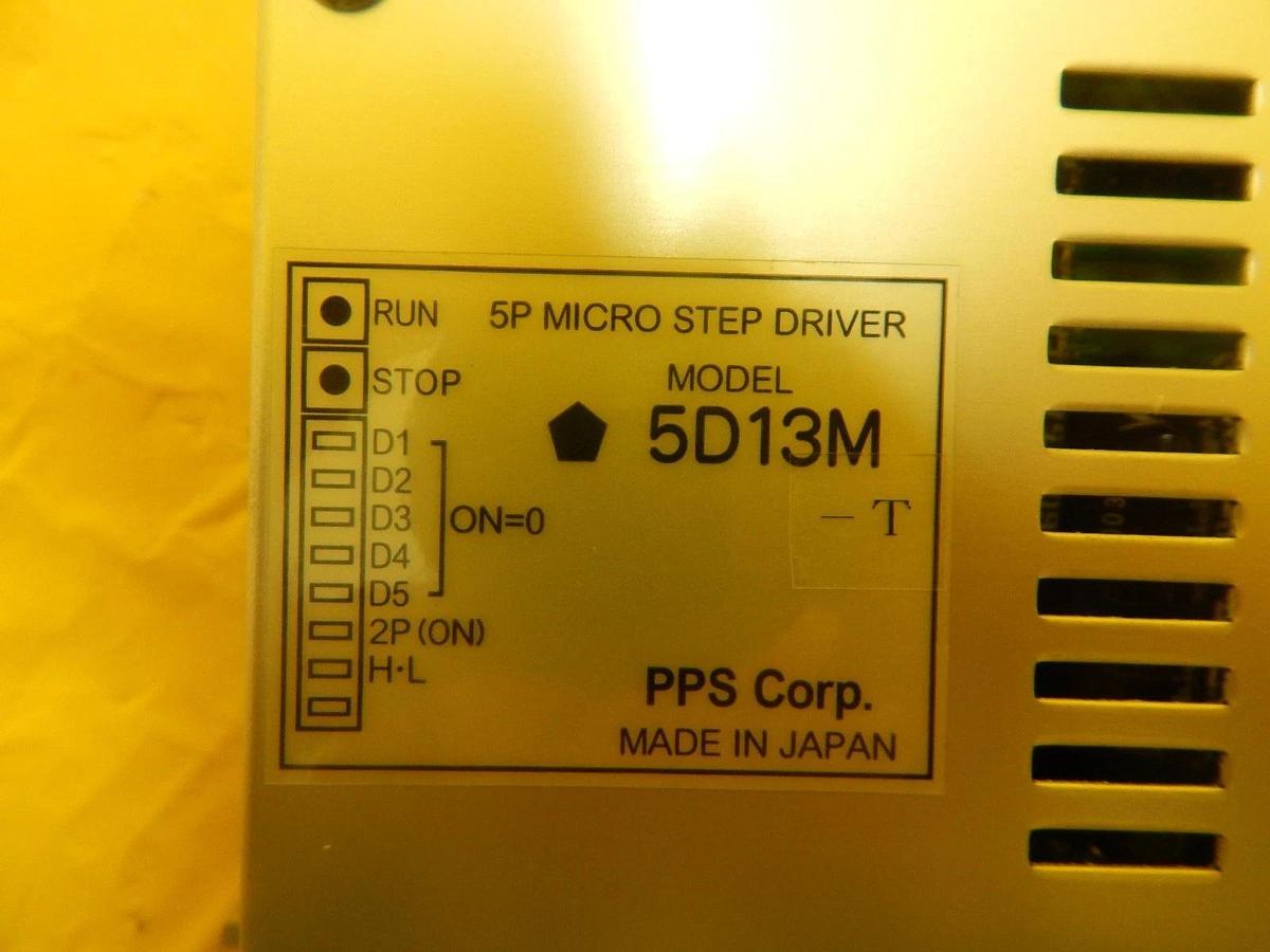 Used PPS Corporation 5D13M Microstep Servo Driver Used Working