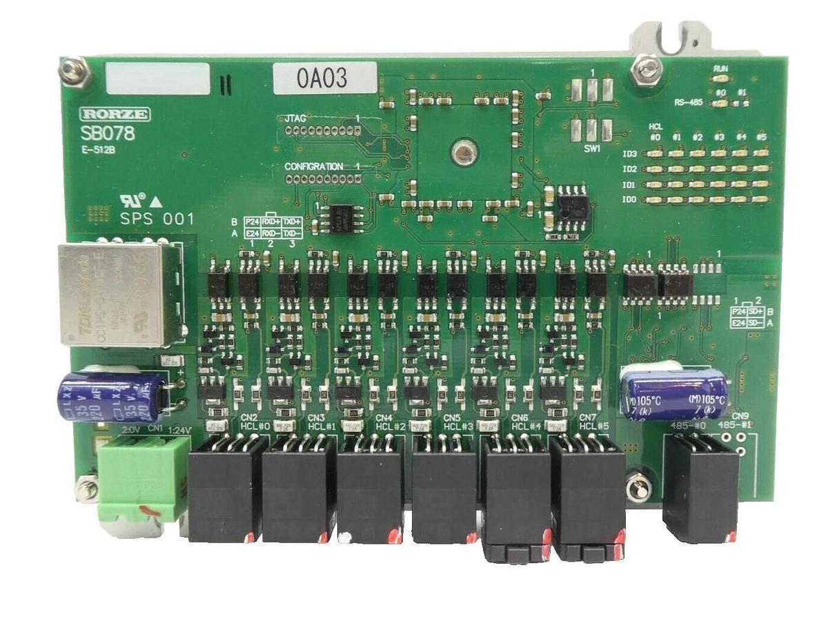 Used Rorze Automation SB078 Interface PCB Reseller Lot of 2 Working Surplus